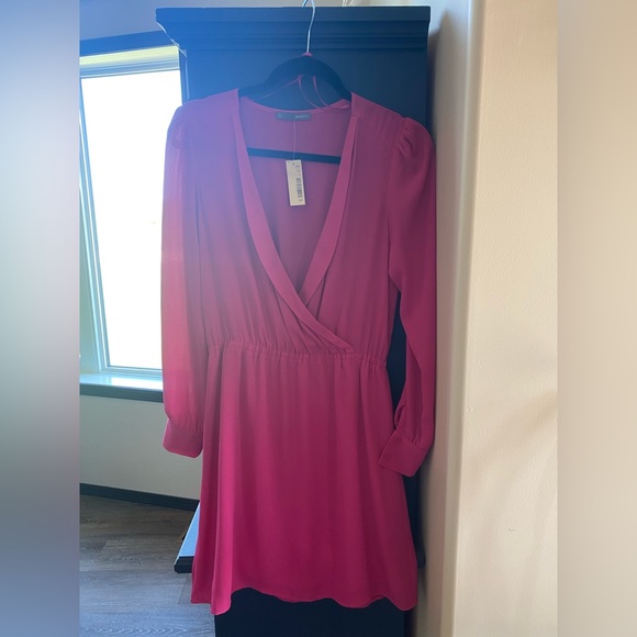 Fushia long sleeve dress - Picture 5 of 5